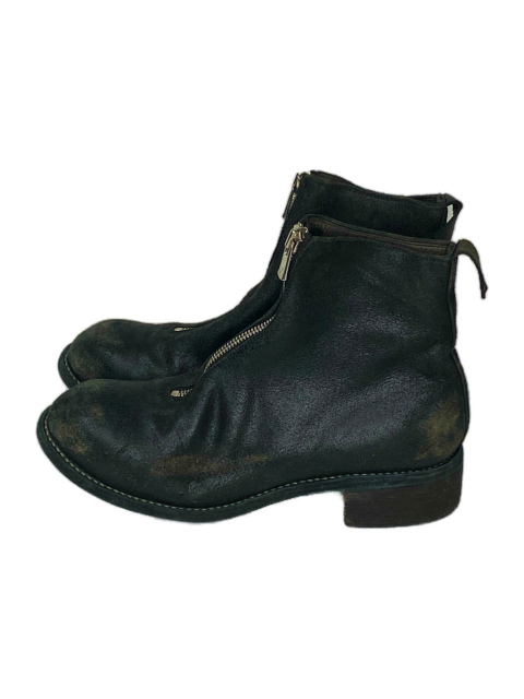 ≪New Arrival≫GUIDI/グイディ/PL1/RUCOATED LINED FRONT ZIP BOOTS LEATHER SOLE[25-252-0001]