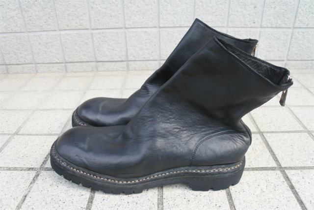 GUIDI/グイディ/796V_N/HORSE FULL GRAIN,LINEDBACK ZIP BOOT,SOLE RUBBER[25-222-0002]