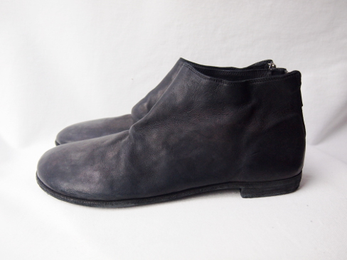 GUIDI/グイディ/ZO04S/BLAKE ANKLE SHOES/バックジップシューズ. [25-181-0002]