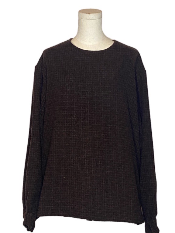 ≪New Arrival≫CASEY CASEY/ BIGGY TOP/PIN CHECK[27FH212] [31-262-013]