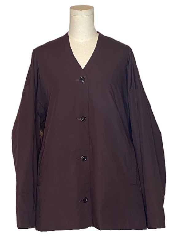 ≪New Arrival≫CASEY CASEY / JULIANE JACKET/CHALK POPLIN [27FV405] [37-262-005]