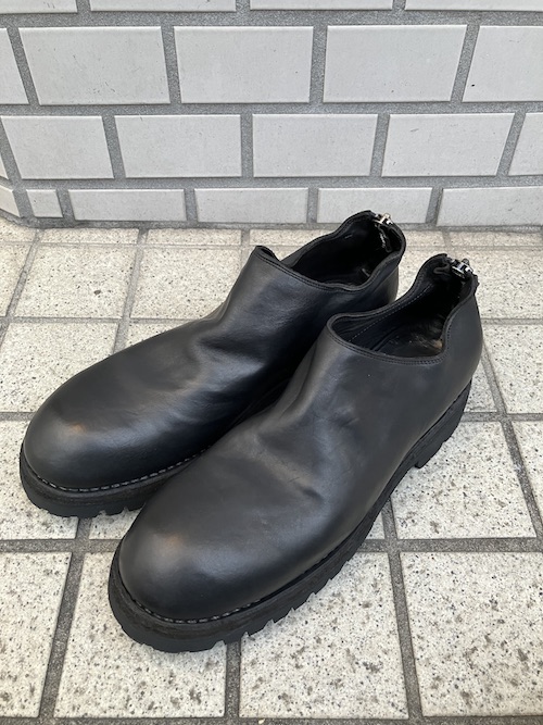GUIDI/グイディ/790V/HORSE FULL GRAIN LINED BACK ZIP LOW SOLE