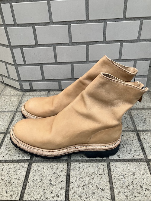 GUIDI/グイディ/796V_N/HORSE REVERSE BACK ZIP BOOT,SOLE RUBBER[25