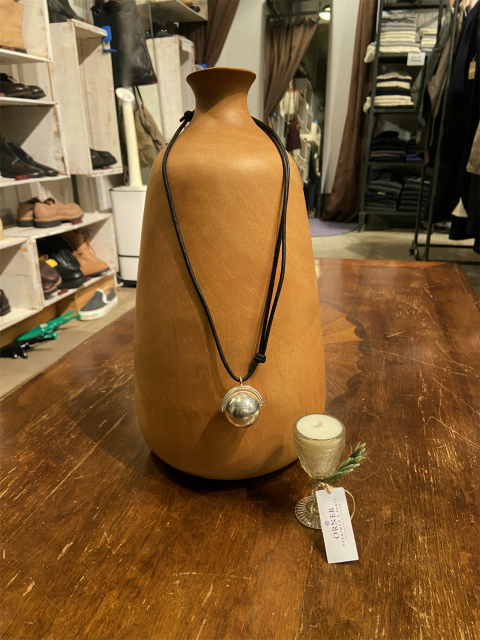 ≪New Arrival≫ORNER/NECKLESS SILVER BALL PENDANT [NECK101US] [49-261-001]