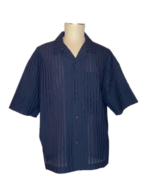 ≪New Arrival≫FORME D'EXPRESSION/CAMP SHIRT WITH CRESCENT POCKET[HS016-502N] [41-261-002]