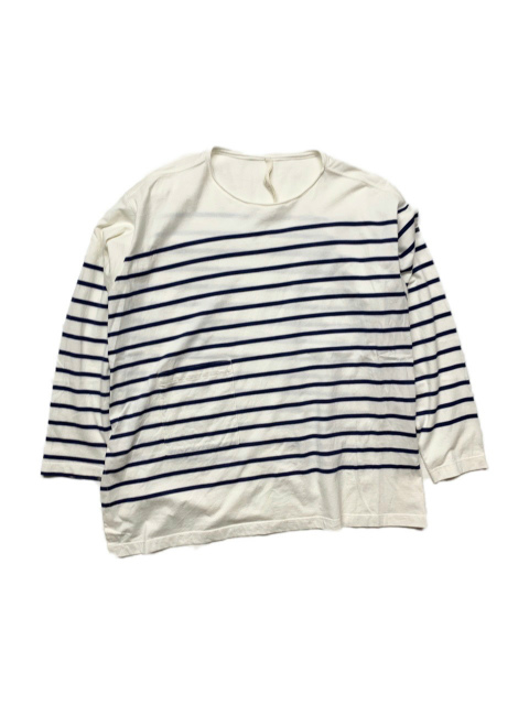 【SALE 40%OFF】FORME D' EXPRESSION/CHUTE RELAXED PULLOVER BORDER STRIPE [22-221-0001]