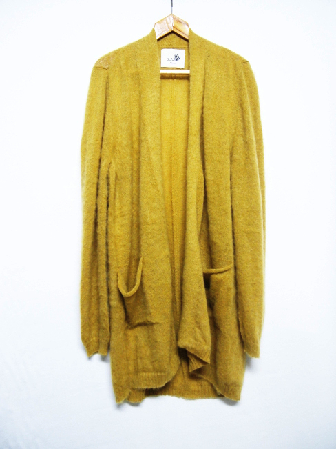 【SALE 30%OFF】SANGUE SACRO SULLE ROSE/KNIT LONG CARDIGAN. [26-172-0001]