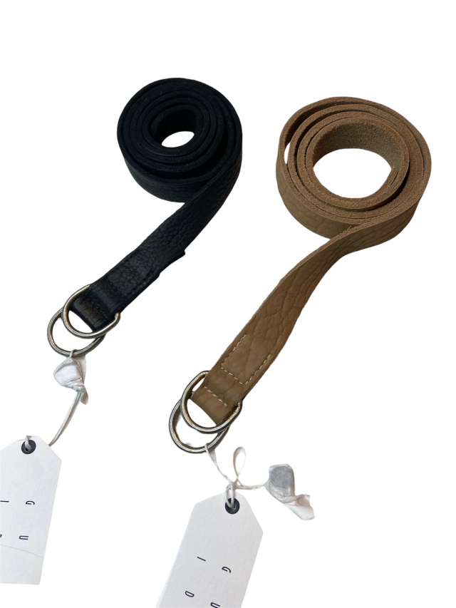 ≪New Arrival≫ GUIDI/グイディ/BLT17/BISON FULL GRAIN  LEATHER BELT [49-261-002]