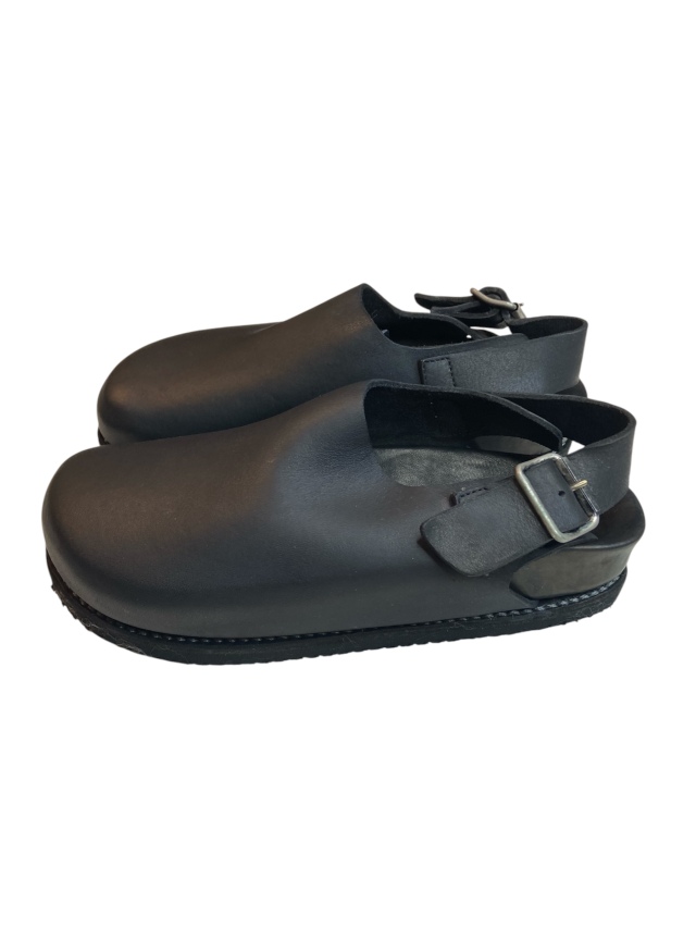 ≪New Arrival≫GUIDI/グイディ/BRK10/CALF BACK SIDE FULL GRAIN SKING BACK SANDAL RUBBER SOLE[35-261-001]