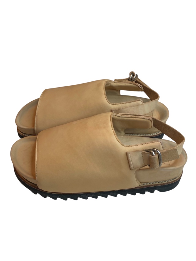 ≪New Arrival≫GUIDI/グイディ/BRK04/CALF FULL GRAIN LINED SANDAL RUBBER SOLE [25-261-003]