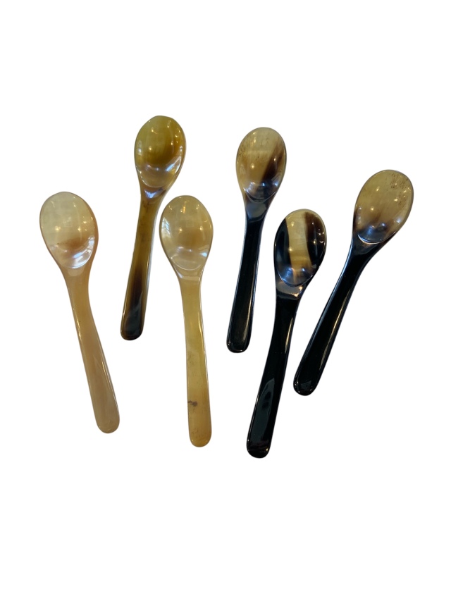 BUFFALO HORN/SPOON SHORT. [48-113-0031]