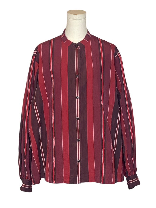 ≪New Arrival≫CASEY CASEY/ BIGGY GRANDAD SHIRTS STRIPE[27FC472] [31-262-010]