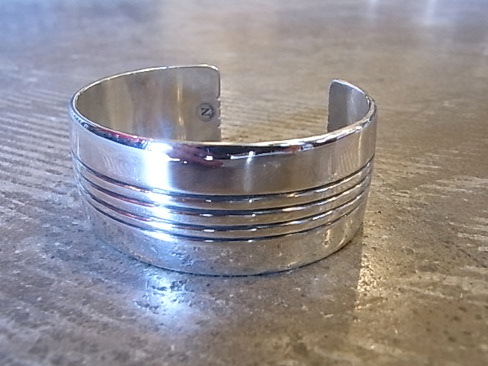 NORTHWORKS/ノースワークス/SILVER900 4LINE WIDE BANGLE.［northworks66］[NW-003-0006]