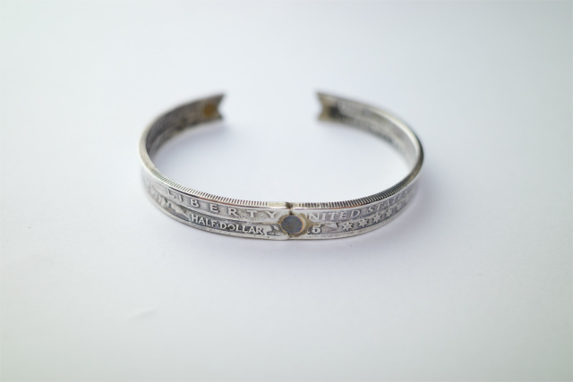 NORTHWORKS/ノースワークス/NORTHWORKS HALF DOLLAR Bangle. [一点もの][NW-003-0022]