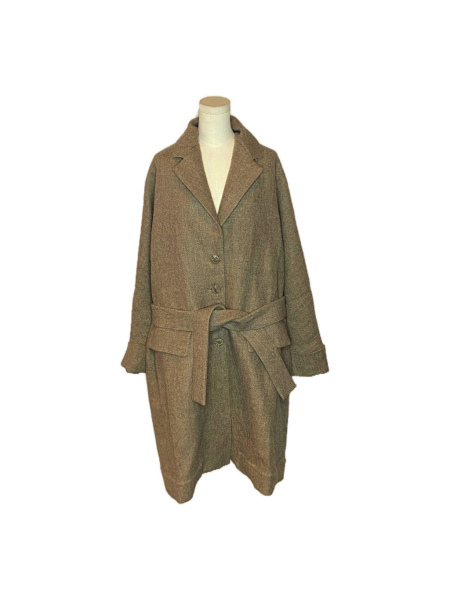 ≪New Arrival≫ALBUM DI FAMIGLIA/WRAP COAT HW［25W#45-45］[34-252-012]