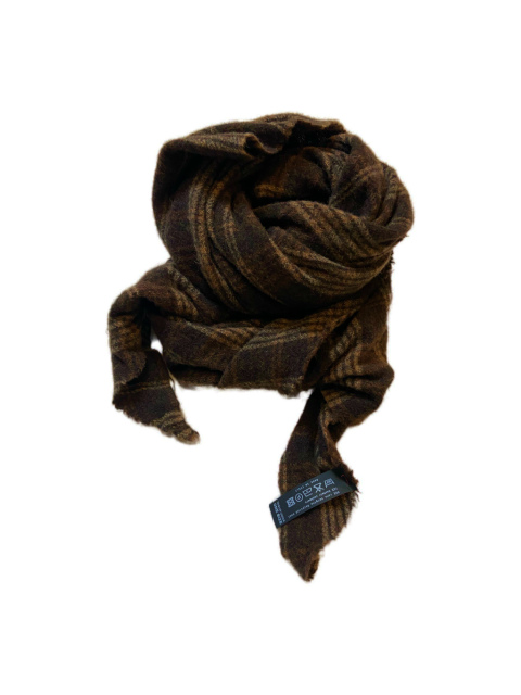ALBUM DI FAMIGLIA/TARTAN TRIANGLE SCARF[25W45-45］[48-252-004]