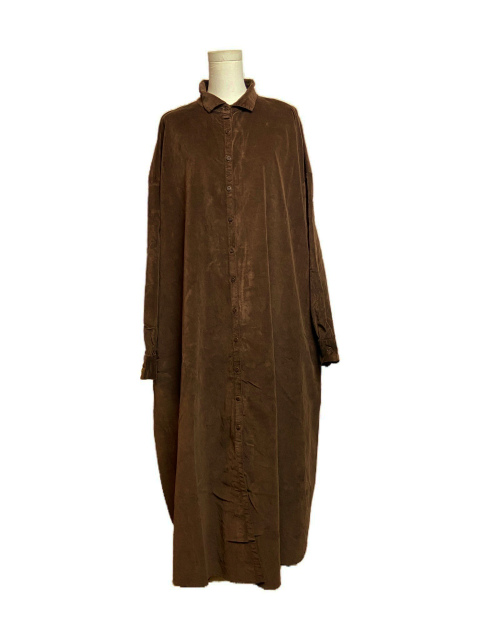 【SALE 30%OFF】ALBUM DI FAMIGLIA/LONG SHIRTS DRESS V［24W31/208］ [31-242-0005]