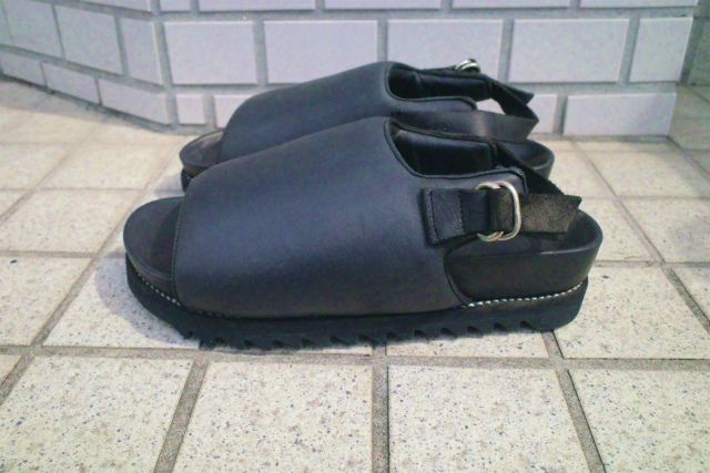 ≪New Arrival≫GUIDI/グイディ/CALF FULL GRAIN LINED SANDAL RUBBER SOLE [25-241-0002]