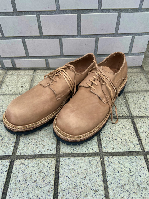 GUIDI グイディ レースアップレザーシューズ GR02V Guidi レースアップ