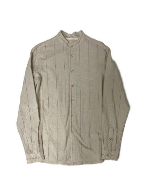 【SALE 30%OFF】FORME D'EXPRESSION/BAND COLLARED SHIRT[US035] [21-222-0003]