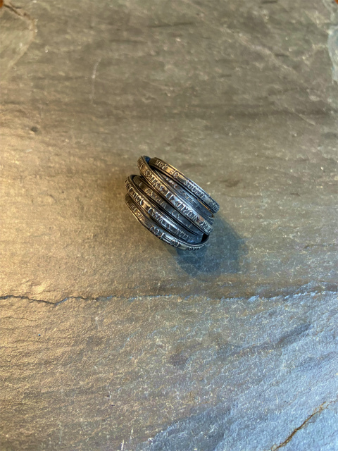 ≪New Arrival≫WERKSTATT:MUNCHEN/RING EOUND LYRICS/925[M975][49-003-024]