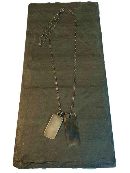 ≪New Arrival≫WERKSTATT:MUNCHEN/FINE CHAIN TWO TAGS[M3018I][49-003-028]