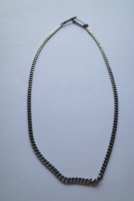≪New Arrival≫WERKSTATT:MUNCHEN/NECKLACE CURB CHAIN SNAP LINK[M3315][49-003-019]