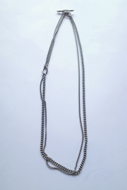 ≪New Arrival≫WERKSTATT:MUNCHEN/NECKLACE TWO CHAIN[M3033][49-003-018]