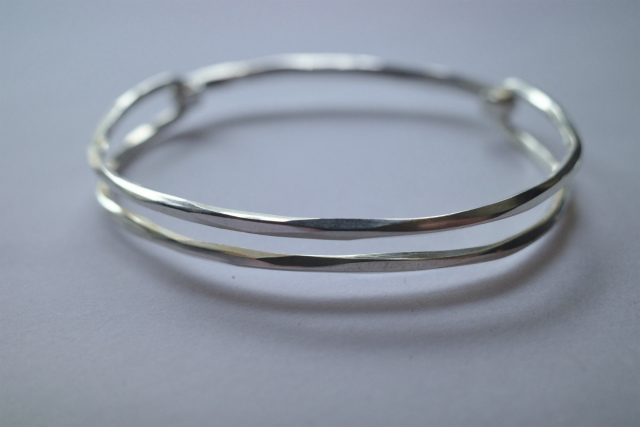 ≪New Arrival≫WERKSTATT:MUNCHEN/BRACELET HAMMERED LINK/925[M2215][49-003-014]