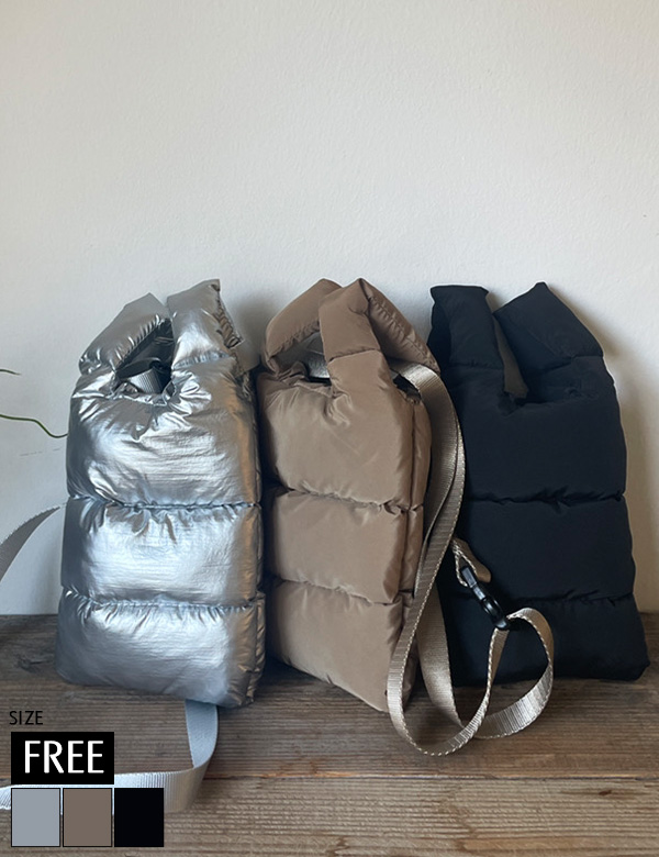 エコダウンミニショルダーバッグ(L15664)