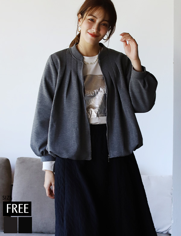 タックバルーンブルゾン(KY-5600)