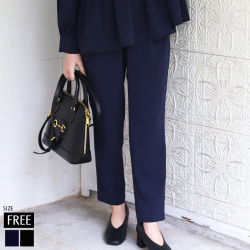 ストレッチテーパードパンツ(a92-010)