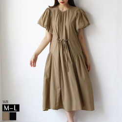 ドロストタックロングワンピース(3211)