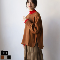 ニットレイヤード風スウェット(R573205)