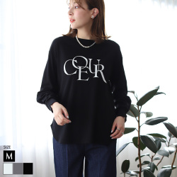 フロッキーロゴシルケットロングTシャツ(51860R)