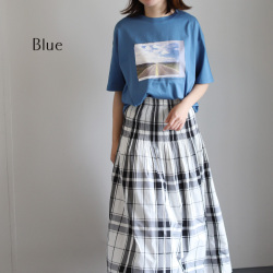 転写プリントコットンTシャツ(980-21103)【メール便】
