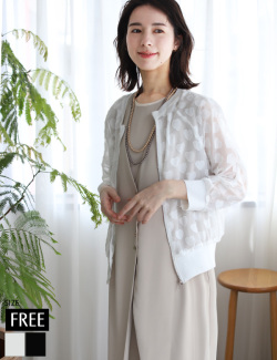 ハートシアーブルゾン(KY-4191)