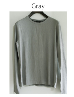 ストレッチインナークルーネックTシャツ(15-0589)