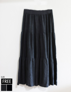 ティアードニットスカート(KY-4494)