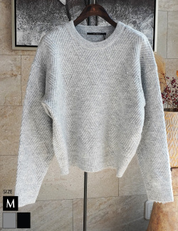 スパンコールバイヤスニット(49-0413)