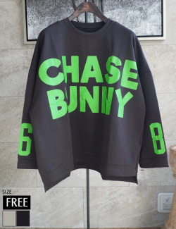 ネオンカラーロゴ長袖トップス(KY-5023)