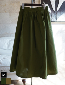 裾ドロストメモリータフタタックスカート(23-0084)