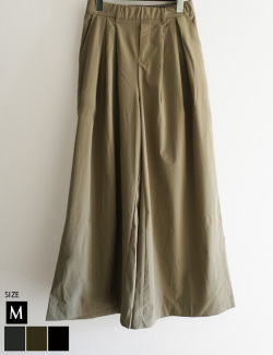 ストレッチタックワイドパンツ(25091)