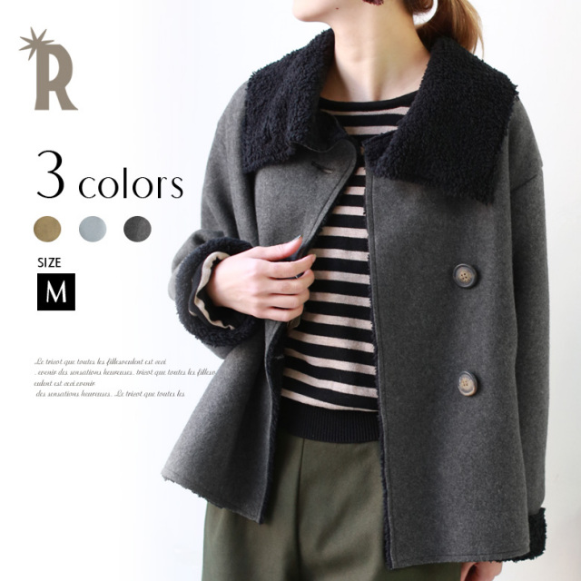 アウター Z Cu フェイクムートンショートコート 18 A W アウター Z Cu フェイクムートンショートコート 18 A W