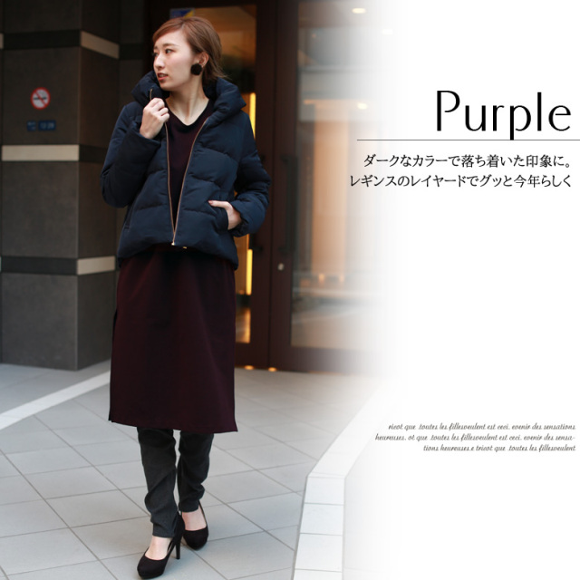 ワンピース 特別価格 860 Cynical 日本製 ラグウォームサイドスリットワンピース 18 A W