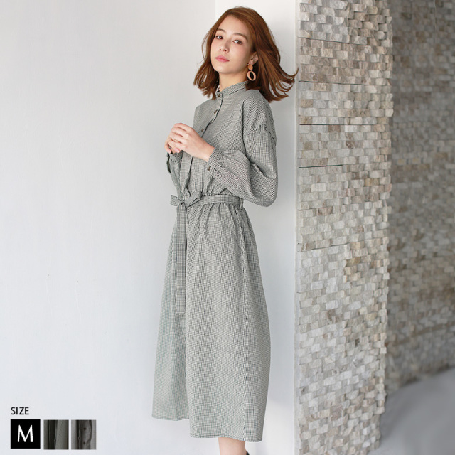ワンピース 特別価格 270a432 Buyer S ハウンドトゥースチェックシャツワンピース S S ワンピース 特別価格 270a432 Buyer S ハウンドトゥースチェックシャツワンピース S S