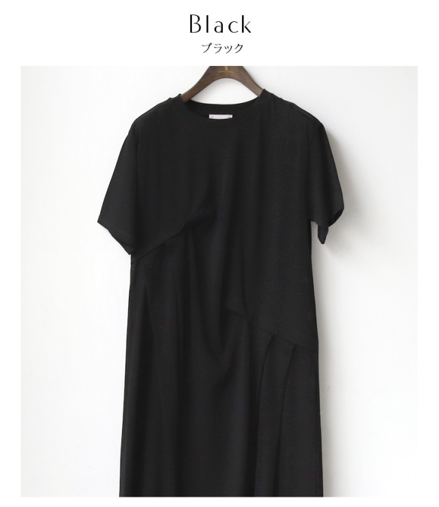 【Cu】タックデザインワンピース(35-0059)