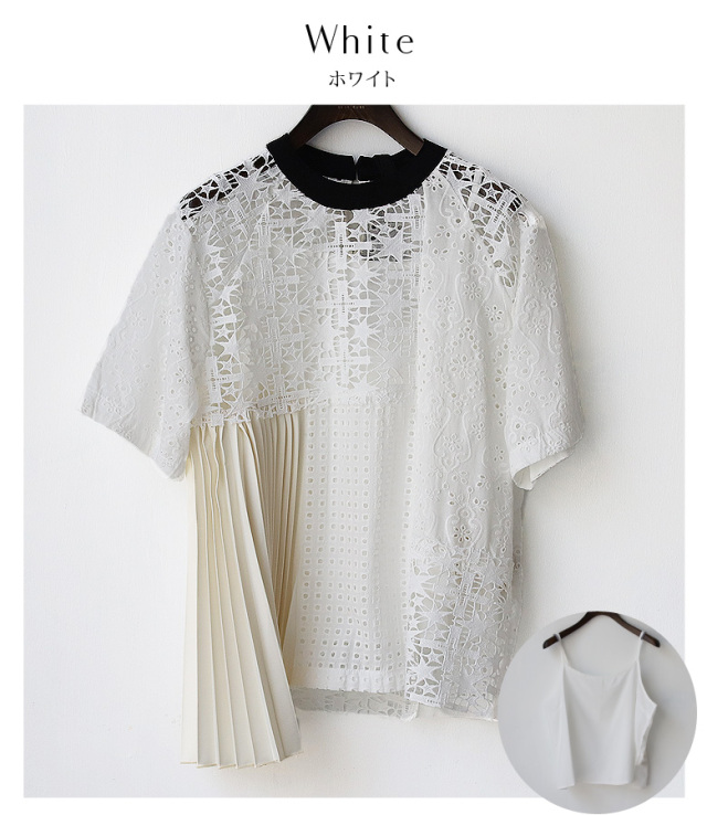 スターレースブラウス(M105-301T)