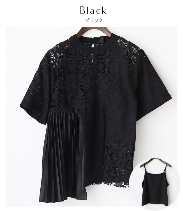 スターレースブラウス(M105-301T)