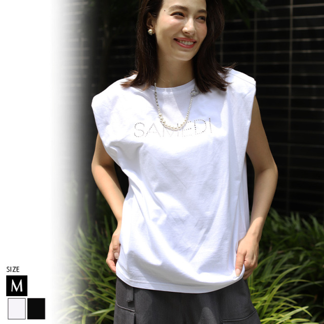 スタッズロゴボックスTシャツ(45-0369)